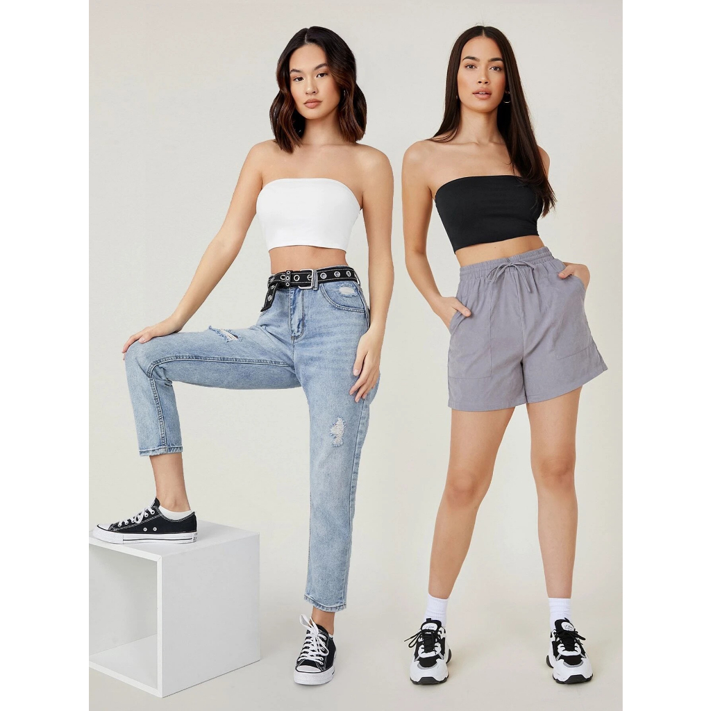 Áo quây ngực co giãn croptop ôm sexy cúp ngực nhiều size S77.SP008394