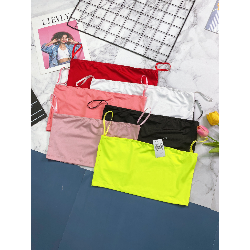 Áo quây ngực co giãn croptop ôm sexy cúp ngực nhiều size S77.SP008394