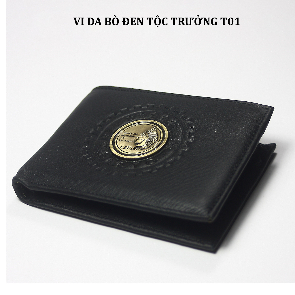 Ví nam , bóp nam ví tiền da bên ngoài da bò bên trong lót vải hoặc da heo, bảo hành 12 tháng – Menwis V01