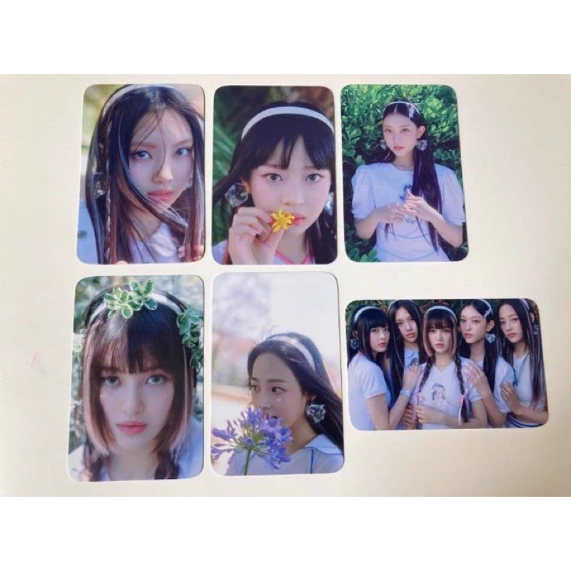 Card ảnh Newjeans - Bo góc chính hãng