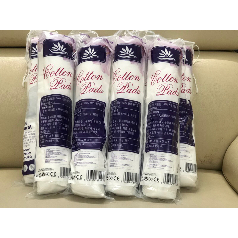 Bông tẩy trang túi 100 miếng