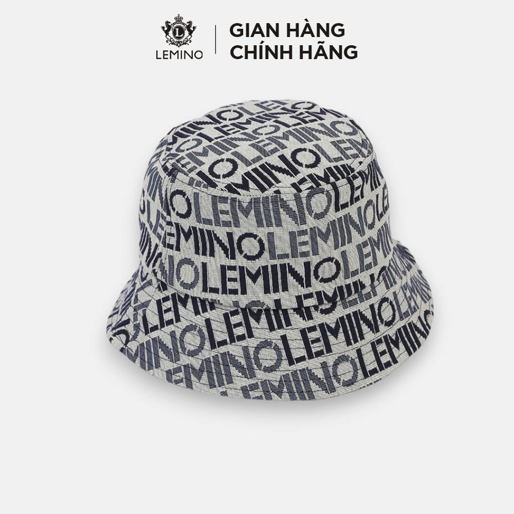 Mũ Bucket Lemino Monogram Jacquard LE8602