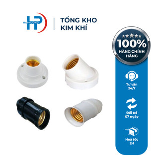 Đui đèn bắt tường e27 - tổng kho kim khí điện nước dv-e27
