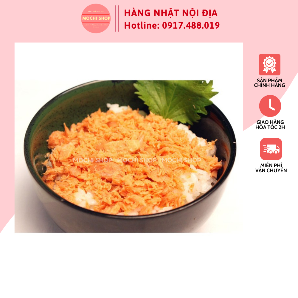 Ruốc cá hồi Maruha Nhật Bản 50g x 2 hũ, cho bé từ 9 tháng