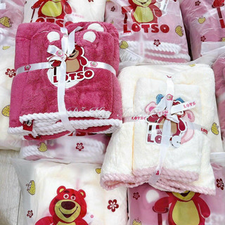 Set 2 khăn tắm +khăn mặt gấu dâu