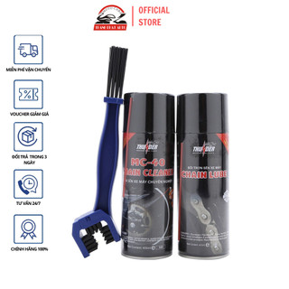 Combo dưỡng sênThunder 400ml [ Mẫu Mới ] và Rửa sên MC - 40 400ml Tặng kèm Bàn chải vệ sinh sên