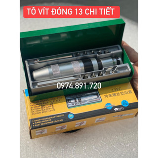 Bộ tô vít đóng đảo chiều cao cấp 13 chi tiết cao cấp