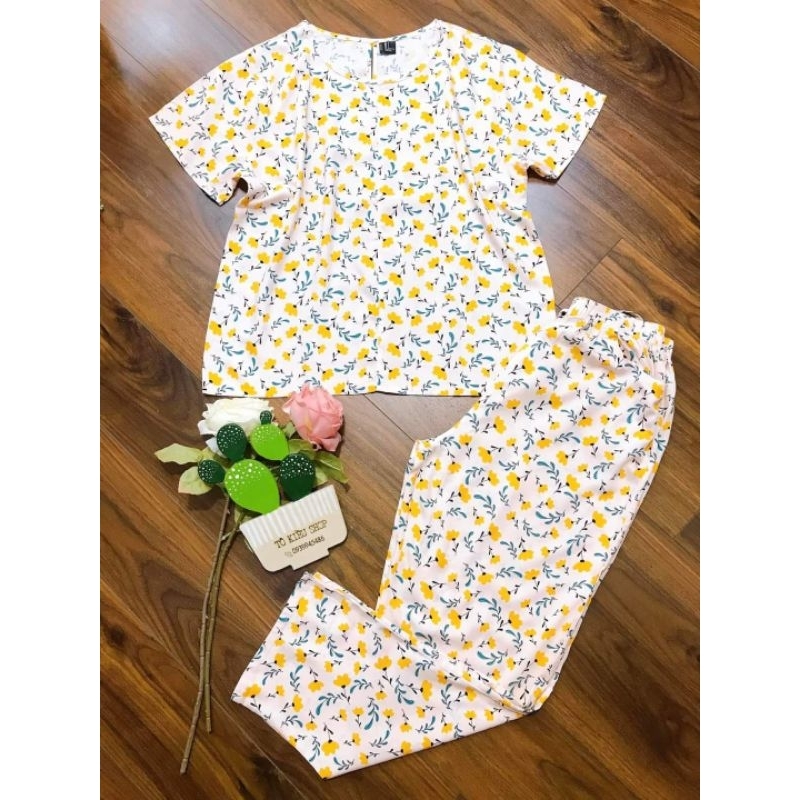 Bộ Tole Tay Ngắn Quần Dài 45-70kg