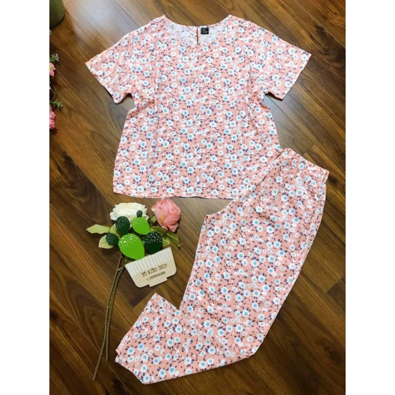 Bộ Tole Tay Ngắn Quần Dài 45-70kg