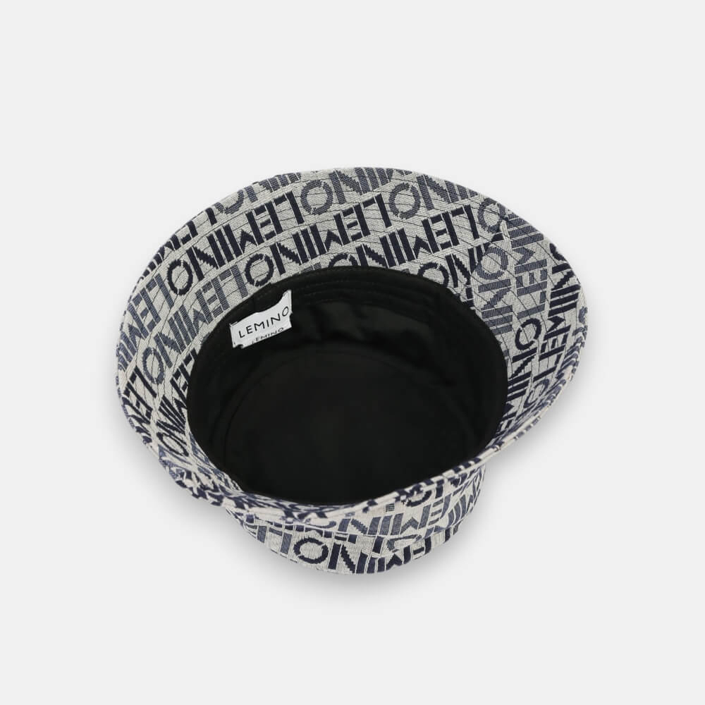 Mũ Bucket Lemino Monogram Jacquard LE8602