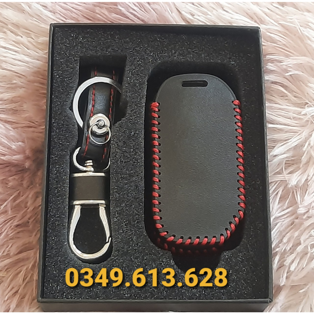 Bao da 2 lớp bọc chìa khoá  oto Kia Cerato 2019,2020,2021 loại da cao cấp