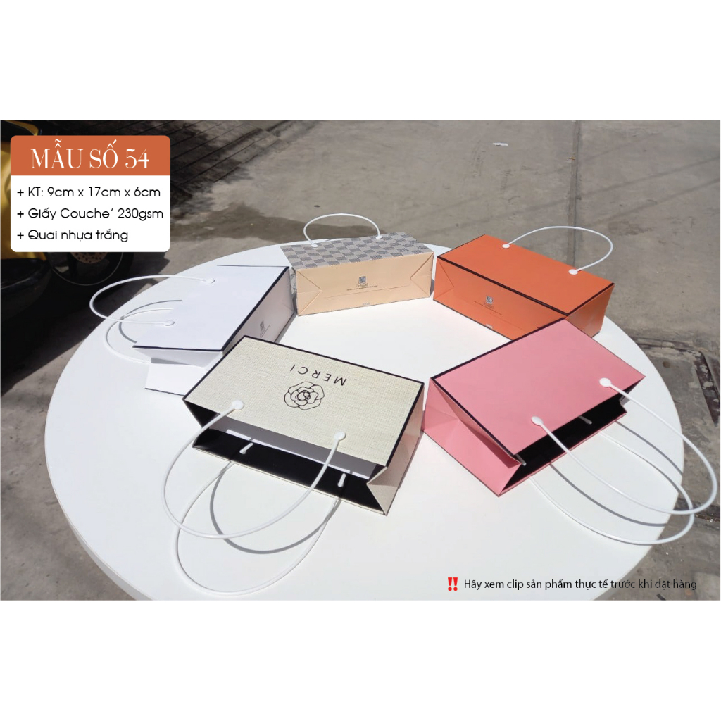 Combo 50 cái - Túi đựng nước hoa - Mẫu số 54