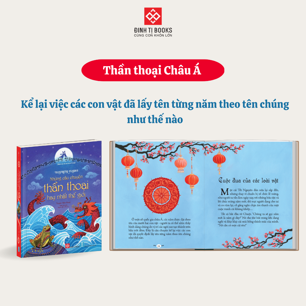 Sách - Illustrated Classics - Những câu chuyện thần thoại hay nhất thế giới