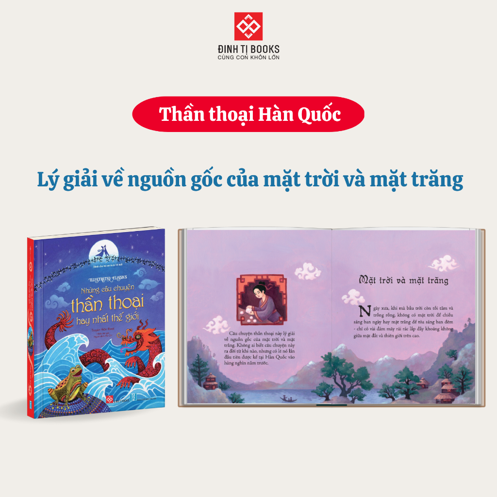 Sách - Illustrated Classics - Những câu chuyện thần thoại hay nhất thế giới