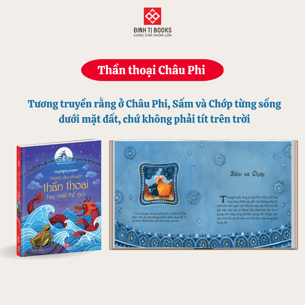 Sách - Illustrated Classics - Những câu chuyện thần thoại hay nhất thế giới