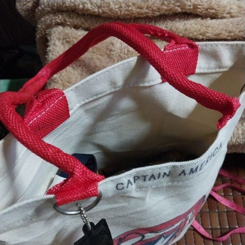 Tote vải bố siêu hiệu Marvel size 31x37, si Nhật