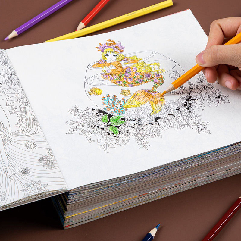 Tranh tô màu siêu đẹp gồm 8 mẫu 24 trang dành cho bé