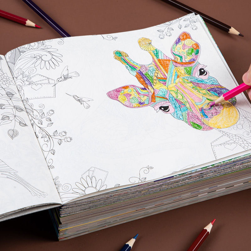 Tranh tô màu siêu đẹp gồm 8 mẫu 24 trang dành cho bé