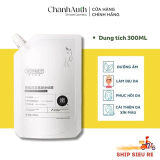 Mặt nạ ủ trắng da tắm trắng Body Niacinamide giữ ẩm HUNMUI 300ml