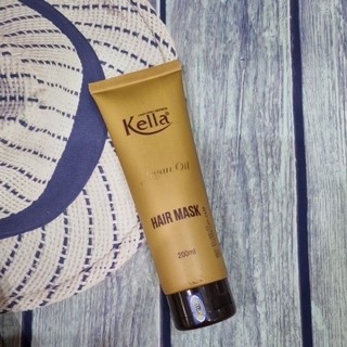 Hấp dầu tuýp phục hồi tóc Kella Argan 200ml