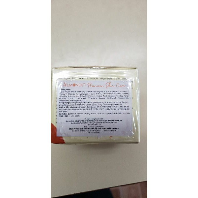 KEM CAM DƯỠNG TRẮNG DA MỜ THÂM SẠM NÁM  💯Chính Hãng ALMONDS