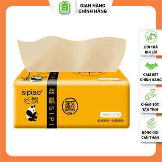 Combo 10 gói giấy ăn gấu trúc sipiao