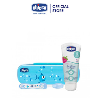 Bộ chăm sóc răng miệng 3 in 1 cá xanh Chicco