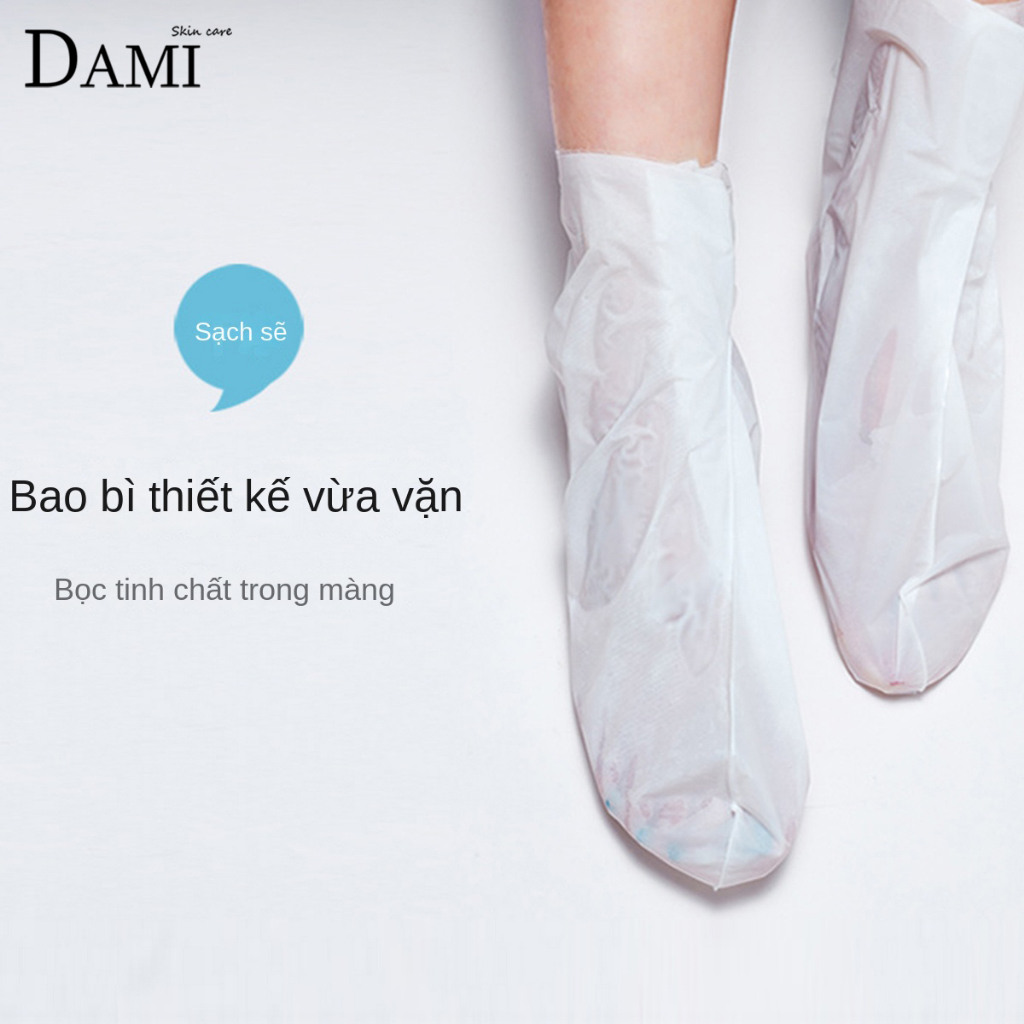 Mặt Nạ Giấy Ủ Tay Chân Sữa Dê Giúp Trắng Da Giảm Thâm Giảm Nhăn Mịn Màng GOAT's Milk