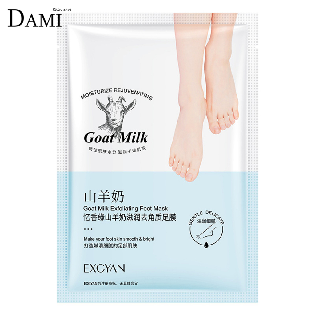 Mặt Nạ Giấy Ủ Tay Chân Sữa Dê Giúp Trắng Da Giảm Thâm Giảm Nhăn Mịn Màng GOAT's Milk