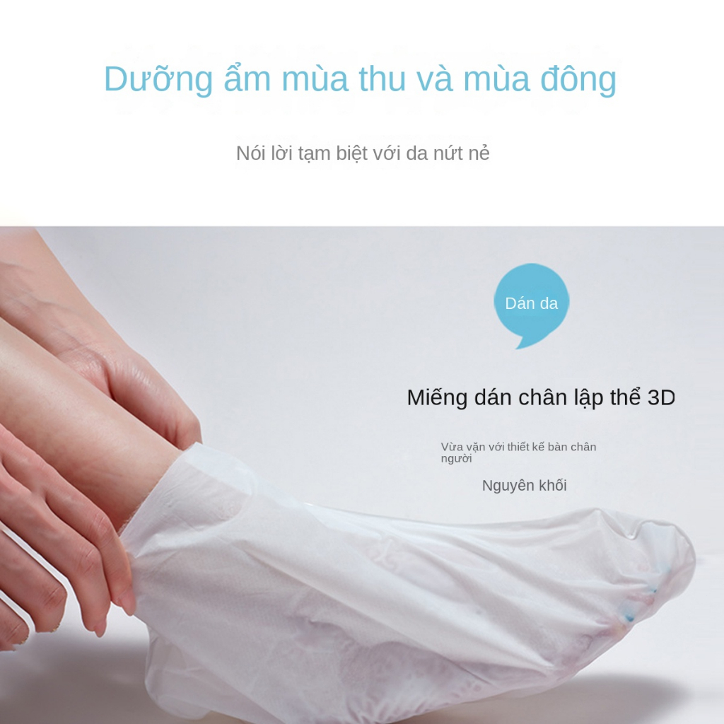 Mặt Nạ Giấy Ủ Tay Chân Sữa Dê Giúp Trắng Da Giảm Thâm Giảm Nhăn Mịn Màng GOAT's Milk