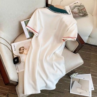 ĐẦM LEN THÊU CỔ KẾT HỘT CHÂU