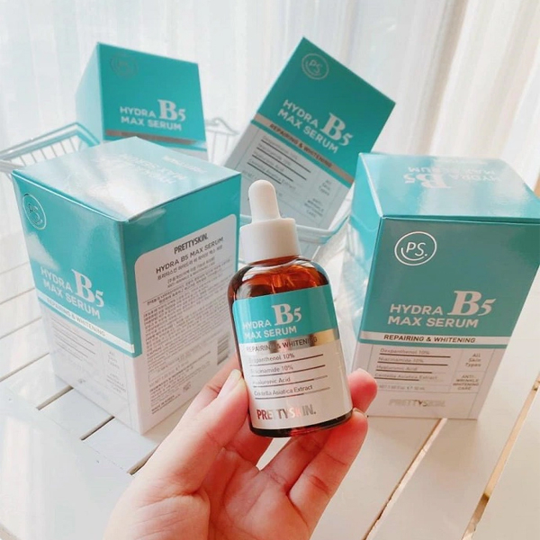 Tinh Chất Phục Hồi, Dưỡng Trắng Da Prettyskin Hydra B5 Max Serum 50ml