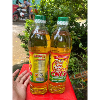 combo 2 chai dầu ăn cái lân 1 lít