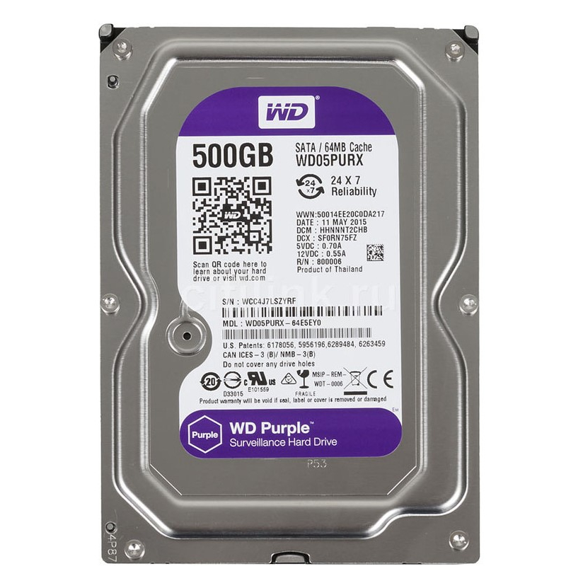 HDD 500GB Western Digital