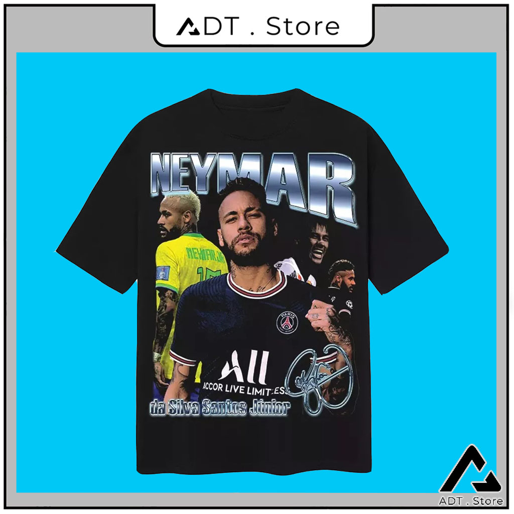 Áo Thun ngắn tay NEYMAR, Form áo cực đẹp bán chạy