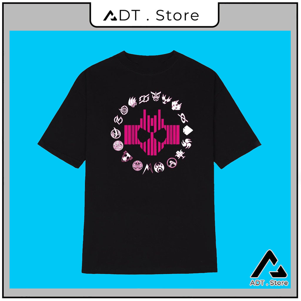 Áo thun Decade 20th - BST Kamen Rider 20th - Unisex Form rộng, Form áo cực đẹp bán chạy