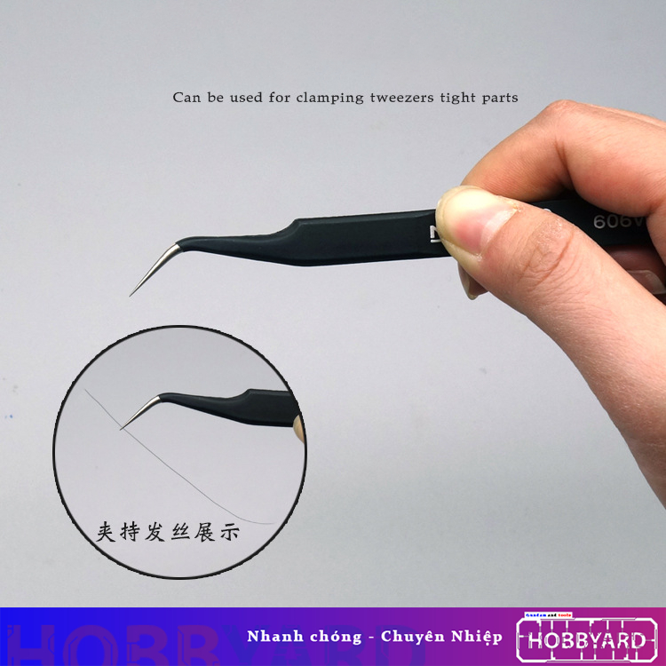 Nhíp siêu nhọn Vetus dùng trong lắp ráp mô hình, linh kiện