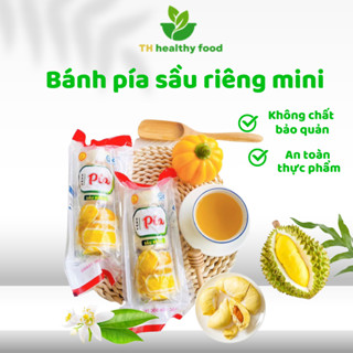 Bánh Pía Sầu Riêng Mini gói 5 Bánh - Đặc Sản Sóc Trăng