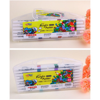 SALE 80 màu Bút màu Acrylic bút màu nước dung lượng lớn 48/60/80 màu bút màu không bẩn tay không hằn màu bút màu nước
