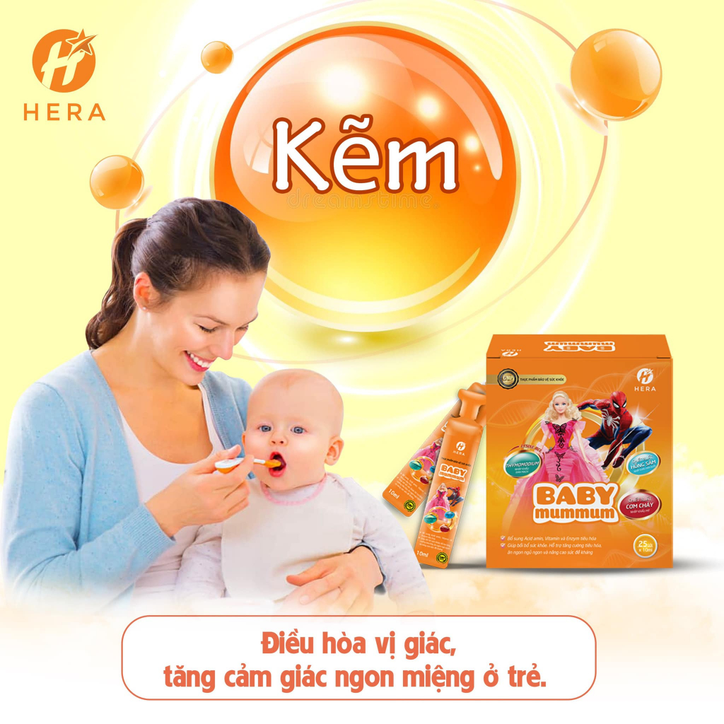 Siro ăn ngon  BABY MUMMUM Hera cho bé giúp hấp thụ tiêu hoá tăng sức để kháng