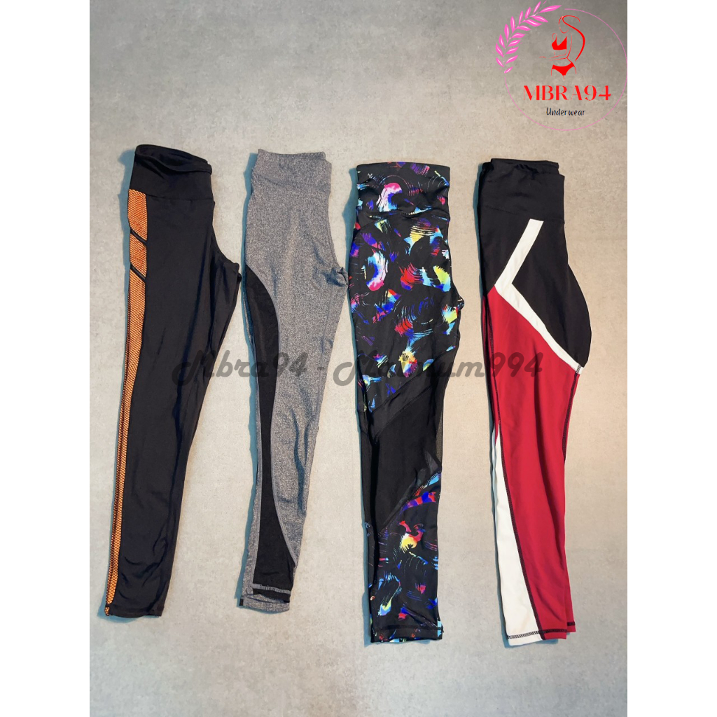 Quần tập dáng dài tập gym / yoga / chơi thể thao hàng xuất xịn - Mbra94