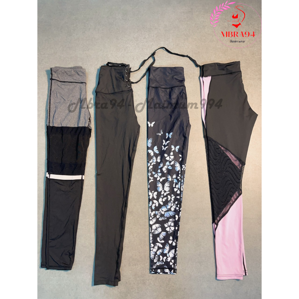 Quần tập dáng dài tập gym / yoga / chơi thể thao hàng xuất xịn - Mbra94
