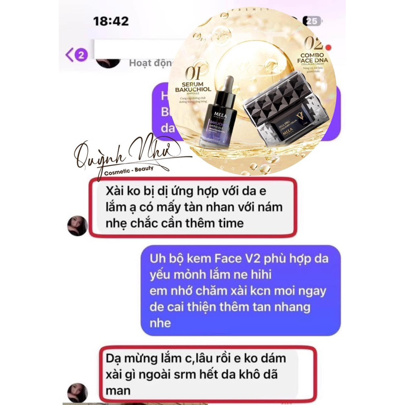 Combo Face DNA PRO VER 2 Cá Hồi MEEA Chính Hãng