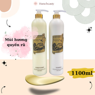 Dầu gội xả Garden phục hồi tóc hư tổn, hương nước hoa  1100ml