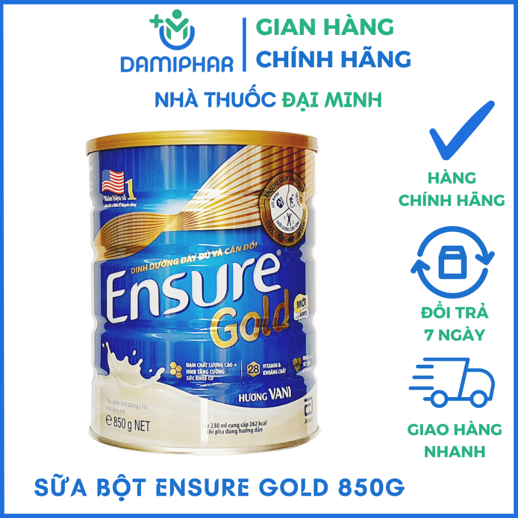 Sữa Ensure Gold Hương Vani