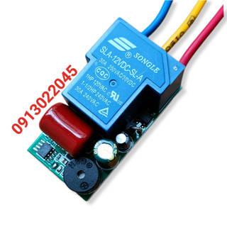 Mạch chống cắm nhầm điện 220V - Bộ chống cắm nhầm bảo vệ thiết bị điện 110V có còi.
