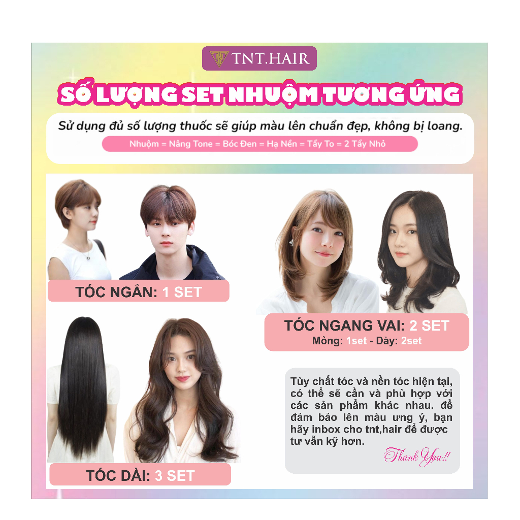 Thuốc Nhuộm Tóc Màu HỒNG TÂY, HỒNG PASTEL, kem nhuộm tóc tại nhà tặng kèm găng tay, chùm đầu | TNT.HAIR