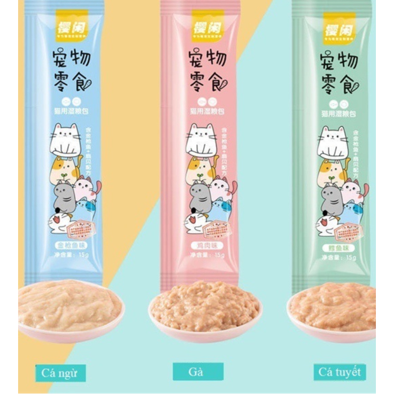 Súp thưởng 1k cho mèo