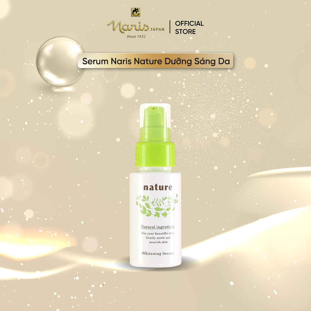 Serum dưỡng trắng da Naris Nature Whitening Serum (30ml)