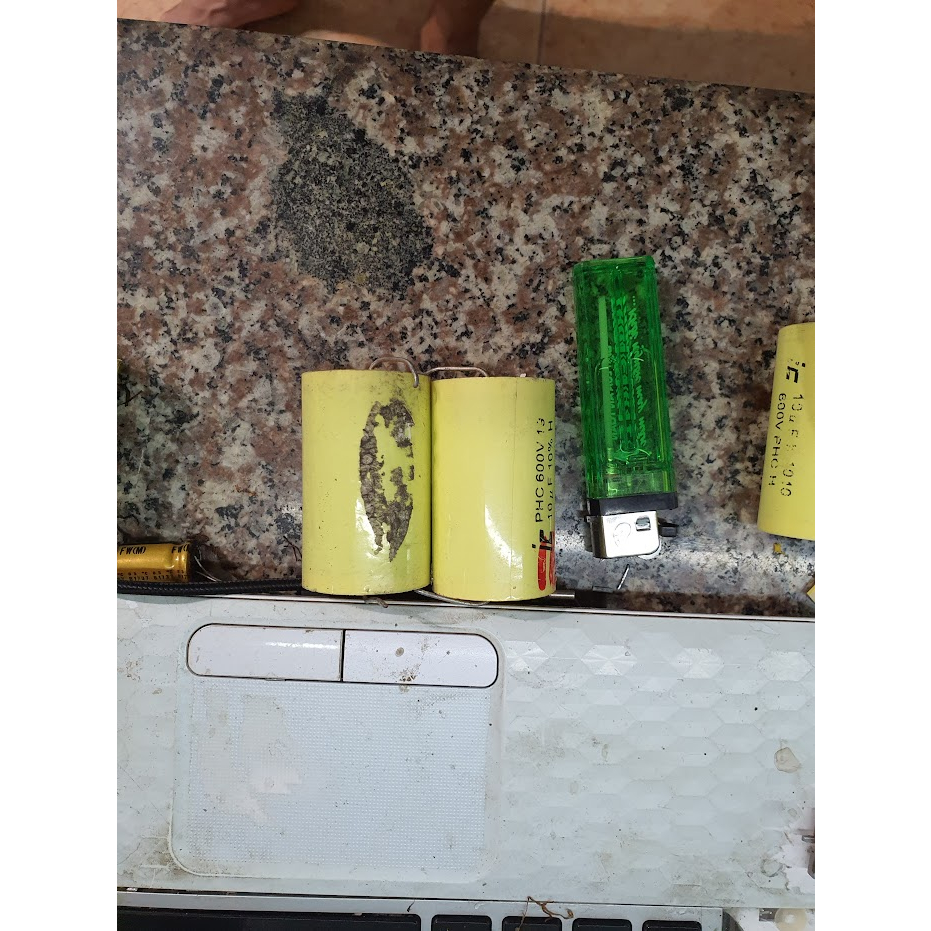 Tụ 10uf 1000v IRC usa cũ